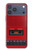 S4073 Vintage Red Cassette Player Graphic Hülle Schutzhülle Taschen für iPhone 17 Pro Max, 18 Pro Max