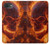 S4062 Fire Skull Hülle Schutzhülle Taschen für iPhone 16e, 17e