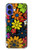 S4043 Colorful Flowers Cartoon Hülle Schutzhülle Taschen für iPhone 16