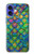 S4071 Colorful Mermaid Scale Hülle Schutzhülle Taschen für iPhone 16