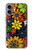 S4043 Colorful Flowers Cartoon Hülle Schutzhülle Taschen für iPhone 16 plus