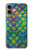 S4071 Colorful Mermaid Scale Hülle Schutzhülle Taschen für iPhone 16 plus