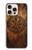 S4036 Viking Vegvisir Compass Wood Hülle Schutzhülle Taschen für iPhone 16 pro max
