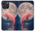 S4045 Dolphin Moon Night Hülle Schutzhülle Taschen für iPhone 16 pro max