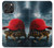 S4056 Madagascar Turtle Red Cap Hülle Schutzhülle Taschen für iPhone 16 pro max