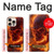 S4062 Fire Skull Hülle Schutzhülle Taschen für iPhone 16 pro max