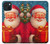 S4046 Happy Santa Hülle Schutzhülle Taschen für iPhone 15 Plus