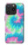 S4033 Pastel Color Tie Dye Hülle Schutzhülle Taschen für iPhone 15 Pro