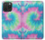 S4033 Pastel Color Tie Dye Hülle Schutzhülle Taschen für iPhone 15 Pro Max