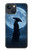 S4034 Samurai Moon Night Hülle Schutzhülle Taschen für iPhone 14