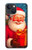 S4046 Happy Santa Hülle Schutzhülle Taschen für iPhone 14