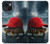 S4056 Madagascar Turtle Red Cap Hülle Schutzhülle Taschen für iPhone 14
