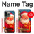 S4046 Happy Santa Hülle Schutzhülle Taschen für iPhone 14 Pro