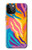 S4037 Colorful Zebra Pattern Hülle Schutzhülle Taschen für iPhone 12, iPhone 12 Pro