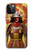 S4063 Japan Warrior Samurai Armor Hülle Schutzhülle Taschen für iPhone 12, iPhone 12 Pro