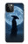 S4034 Samurai Moon Night Hülle Schutzhülle Taschen für iPhone 12 Pro Max