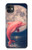S4045 Dolphin Moon Night Hülle Schutzhülle Taschen für iPhone 11