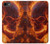 S4062 Fire Skull Hülle Schutzhülle Taschen für iPhone 7, iPhone 8, iPhone SE (2020) (2022)