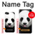 S4049 Cute Panda Stick Out Tongue Hülle Schutzhülle Taschen für iPhone 5 5S SE