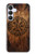 S4036 Viking Vegvisir Compass Wood Hülle Schutzhülle Taschen für Samsung Galaxy S25 FE