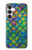 S4071 Colorful Mermaid Scale Hülle Schutzhülle Taschen für Samsung Galaxy S25 FE