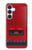 S4073 Vintage Red Cassette Player Graphic Hülle Schutzhülle Taschen für Samsung Galaxy S25 FE, S26 FE