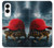 S4056 Madagascar Turtle Red Cap Hülle Schutzhülle Taschen für Samsung Galaxy S25 Edge