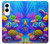 S4058 Colorful Aquarium Hülle Schutzhülle Taschen für Samsung Galaxy S25 Edge