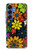 S4043 Colorful Flowers Cartoon Hülle Schutzhülle Taschen für Samsung Galaxy S25