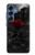 S4048 Red Rose Ruins Hülle Schutzhülle Taschen für Samsung Galaxy S25