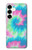 S4033 Pastel Color Tie Dye Hülle Schutzhülle Taschen für Samsung Galaxy S25 Plus