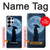 S4034 Samurai Moon Night Hülle Schutzhülle Taschen für Samsung Galaxy S25 Ultra