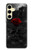 S4048 Red Rose Ruins Hülle Schutzhülle Taschen für Samsung Galaxy S24 FE