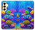 S4058 Colorful Aquarium Hülle Schutzhülle Taschen für Samsung Galaxy S24 FE