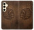 S4035 Native American Wood Carving Hülle Schutzhülle Taschen für Samsung Galaxy S24