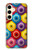S4065 Snake Eye Umbrella Pattern Hülle Schutzhülle Taschen für Samsung Galaxy S24