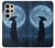 S4034 Samurai Moon Night Hülle Schutzhülle Taschen für Samsung Galaxy S24 Ultra