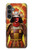 S4063 Japan Warrior Samurai Armor Hülle Schutzhülle Taschen für Samsung Galaxy S23 FE
