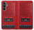 S4073 Vintage Red Cassette Player Graphic Hülle Schutzhülle Taschen für Samsung Galaxy S23 FE