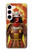 S4063 Japan Warrior Samurai Armor Hülle Schutzhülle Taschen für Samsung Galaxy S23