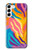 S4037 Colorful Zebra Pattern Hülle Schutzhülle Taschen für Samsung Galaxy S23 Plus