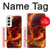 S4062 Fire Skull Hülle Schutzhülle Taschen für Samsung Galaxy S22