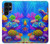 S4058 Colorful Aquarium Hülle Schutzhülle Taschen für Samsung Galaxy S22 Ultra