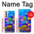 S4058 Colorful Aquarium Hülle Schutzhülle Taschen für Samsung Galaxy S21 5G