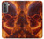 S4062 Fire Skull Hülle Schutzhülle Taschen für Samsung Galaxy S21 5G