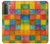 S4077 Water Color Painting Colorful Check Pattern Hülle Schutzhülle Taschen für Samsung Galaxy S21 5G