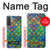S4071 Colorful Mermaid Scale Hülle Schutzhülle Taschen für Samsung Galaxy S21 Plus 5G, Galaxy S21+ 5G