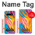 S4037 Colorful Zebra Pattern Hülle Schutzhülle Taschen für Samsung Galaxy S10