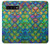 S4071 Colorful Mermaid Scale Hülle Schutzhülle Taschen für Samsung Galaxy S10