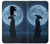 S4034 Samurai Moon Night Hülle Schutzhülle Taschen für Samsung Galaxy S9 Plus